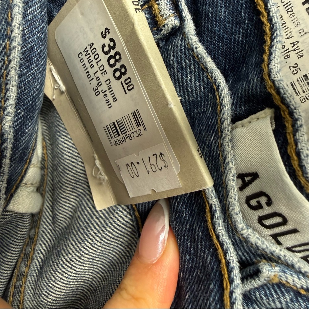 AGOLDE Dame Wide Leg Jean Control, 25,30,31 - Picture 4 of 5